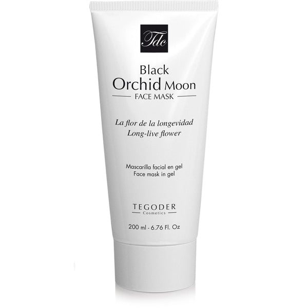 Black Orchid Moon Face Mask
